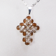Small Cross - Proserpine-Silver Chain - 2